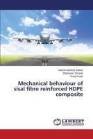 Mechanical behaviour of sisal fibre reinforced HDPE composite 3659506958 Book Cover