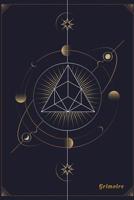 Grimoire: Spell Paper Log Book Witches Wicca Magic Book Of Shadows - Grimoire - 100+ Blank Template Spell Pages 6" x 9" 1082114367 Book Cover