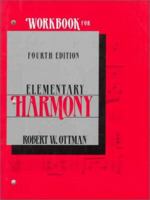 Workbook for Elementary Harmony: Theory and Practice 0132573121 Book Cover