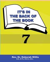 It's in the Back of the Book: 7 1098500164 Book Cover