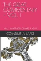 The Great Commentary of Cornelius À Lapide..; Volume 1 1018797866 Book Cover