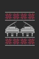 Christmas Piano: Graph Paper Notebook (6 x 9 - 120 pages) Christmas Themed Notebook for Daily Journal, Diary, and Gift 1700663852 Book Cover