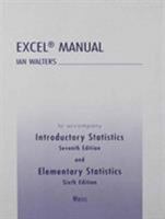 Excel Manual for Elementary Statistics 0321241428 Book Cover