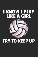 Volleyball Notizbuch: Volleyball Notizbuch f�r Liebhaber / Notizheft / Notizblock A5 (6x9in) Dotted Notebook / Punkteraster / 120 gepunktete Seiten 1678876135 Book Cover