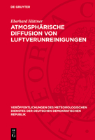 Atmosphärische Diffusion Von Luftverunreinigungen 3112771605 Book Cover
