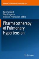 Pharmacotherapy of Pulmonary Hypertension 3662521571 Book Cover