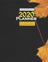 2020 planner black: Everyday Schedule 366 Days Full Page A Day: Calendar Schedule Organizer Appointment Journal Notebook Monthly Weekly Daily Hourly 1673572359 Book Cover