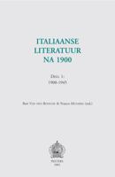 Italiaanse Literatuur Na 1900. Deel 1: 1900-1945 9042911301 Book Cover