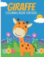 Giraffe Coloring Book for Kids: Cute giraffee coloring book for girls and boys B08HTG657Y Book Cover
