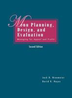 Menu Planning, Design, and Evaluation: Managing for Appeal and Profit 0821113151 Book Cover