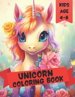 Unicorn Coloring Book for kids B0CV8CHBQ2 Book Cover
