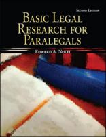 Basic Legal Research for Paralegals 0073520519 Book Cover