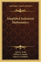 Simplified Industrial Mathematics 0548438781 Book Cover