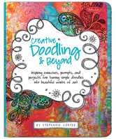 Creative Doodling Beyond Doodle Book Kit: More than 20 inspiring prompts and projects for turning simple doodles into beautiful works of art 1600582478 Book Cover