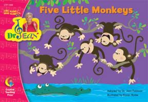 Five Little Monkeys (Sing Along/Read Along W/Dr. Jean) 1591984424 Book Cover