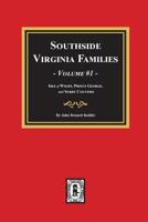 Southside Virginia Families, Volume I 080630040X Book Cover