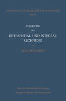Vorlesung uber Differential- und Integralrechnung (Dokumente zur Geschichte der Mathematik, 1) 3528089024 Book Cover
