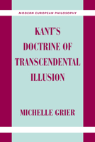 Kant's Doctrine of Transcendental Illusion 052103972X Book Cover