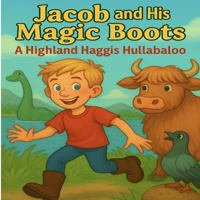 Jacob and his Magic Boots A Highland Haggis Hullabaloo (Jacob and his magic boots Pizza, Pasta and Pandemonium) B0F3N95YYP Book Cover