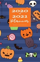 2020-2021 Weekly And Monthly Planner: 2 Year Calendar 2020-2021 Monthly & Weekly Pocket Planner Halloween (January 2020 through December 2020) Pocket Size 5.06" x 7.81" , NO HOLIDAY 1696880467 Book Cover