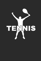 TENNIS: Notizbuch für Tennisspieler Notebook Tennis Journal 6x9 liniert 1694447081 Book Cover