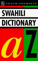 Teach Yourself Swahili Dictionary 0844238384 Book Cover