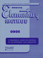 Elementary method oboe 1423445112 Book Cover