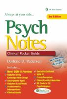 Psych notes: Clinical Pocket Guide 0803612869 Book Cover