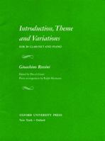 Introduction, Theme, and Variations: Reduction for Clarinet and Piano 0193852632 Book Cover