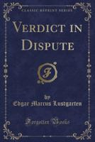 Verdict in dispute B0BQRT6VNR Book Cover