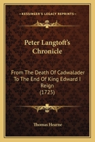 Peter Langtoft's Chronicle V1 1163300055 Book Cover