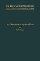 Die Wasserhaltungsmaschinen 3642889816 Book Cover