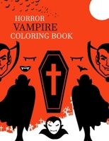Horror vampire Coloring Book: vampire Coloring Book For Kids B0BHMS21F7 Book Cover