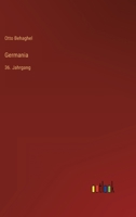 Germania: 36. Jahrgang 3368022482 Book Cover