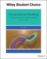 Computational Modeling and Visualization of Physical Systems with Python 1119239885 Book Cover