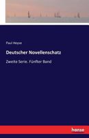Deutscher Novellenschatz 3741109541 Book Cover
