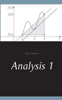 Analysis 1 374811091X Book Cover
