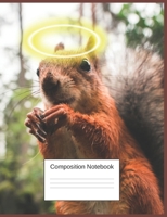 Composition Notebook: Gag Gifts For Squirrel Haters A Unique Notebook 1692492438 Book Cover