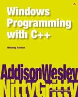 Nitty Gritty Windows programming with C++ (Addison-Wesley Nitty Gritty Programming Series) 0201758814 Book Cover
