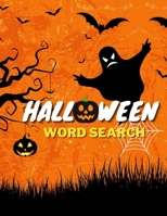 Halloween Word Search: 40 Spooky and Funny Word Searches Perfect for Gift and To Improve Your Vocabulary B08G9L6ZB7 Book Cover