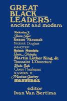 Great Black Leaders: Ancient and Modern (Journal of African Civilizations, Vol. 9) 088738739X Book Cover