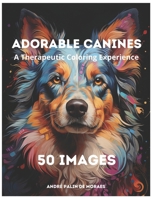 Adorable Canines: A Therapeutic Coloring Experience B0CT465Q3C Book Cover