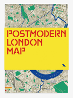 Postmodern London Map: Guide to Postmodernist Architecture in London 1912018896 Book Cover