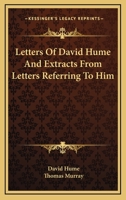 LETTERS OF DAVID HUME 2VLS (The Philosophy of David Hume) 1163585599 Book Cover