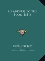 An Address To The Poor 1147012377 Book Cover