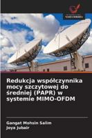 Redukcja wspólczynnika mocy szczytowej do sredniej (PAPR) w systemie MIMO-OFDM (Polish Edition) 6203889814 Book Cover