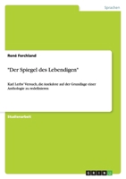 Der Spiegel Des Lebendigen 3640972759 Book Cover