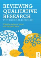 Reviewing Qualitative Research in the Social Sciences 041589350X Book Cover