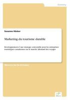 Marketing Du Tourisme Durable 3838610628 Book Cover