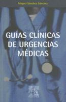 Gu�as Cl�nicas de Urgencias M�dicas 8481748676 Book Cover